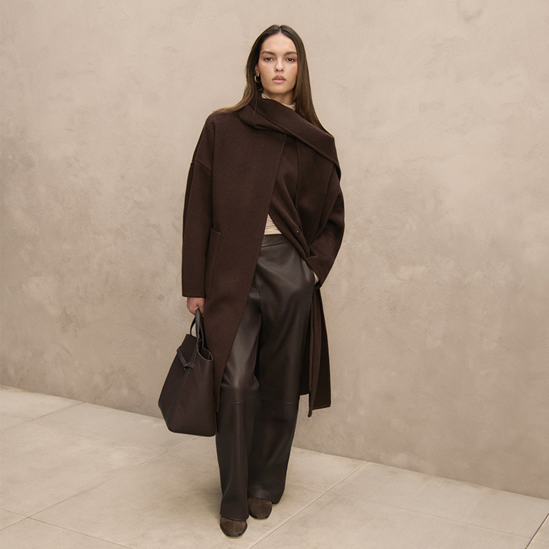 Thema 1 Frau mit braunem Look